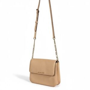 Michael Kors Tan Leather Crossbody Bag